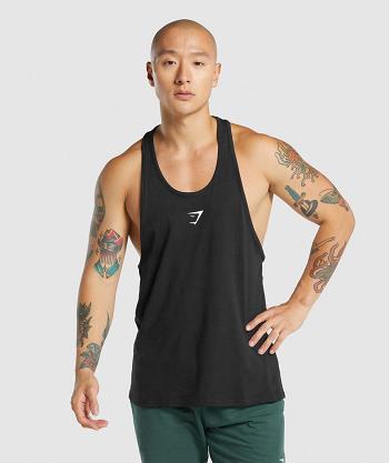 Gymshark Critical 2.0 Muške Stringers Crne | HR 2552LIS